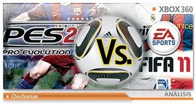 Comparacion: FIFA 11 vs PES 2011