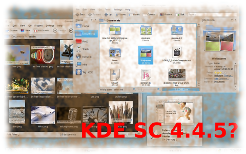 Volver a KDE SC 4.4.5 en Archlinux. ¿Posible?