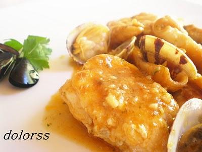 CASSOLETA  DE PEIX  O CAZUELITA DE PESCADO