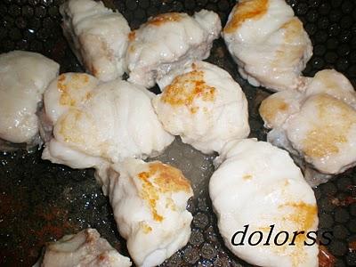 CASSOLETA  DE PEIX  O CAZUELITA DE PESCADO