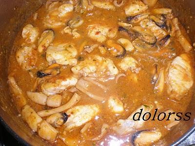 CASSOLETA  DE PEIX  O CAZUELITA DE PESCADO