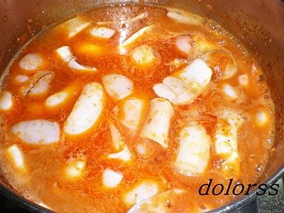 CASSOLETA  DE PEIX  O CAZUELITA DE PESCADO