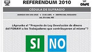 REFERENDUM DEL FONAVI AL 78.40%: EL SÍ VA ARRIBA CON MÁS DE 7 MILLONES