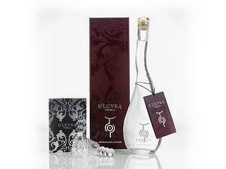 Alcohol envasado en lujo