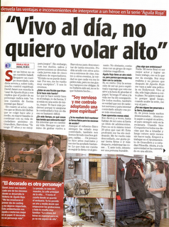 El Águila David Janer toca tierra:Vivo al día, no quiero ...