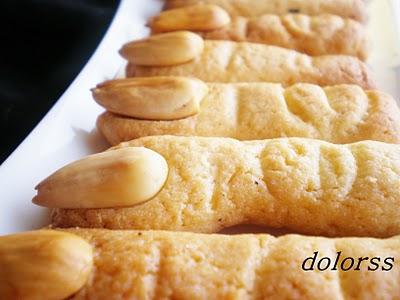 GALLETAS  DEDOS DE BRUJA
