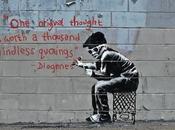 salida tienda regalos, Banksy