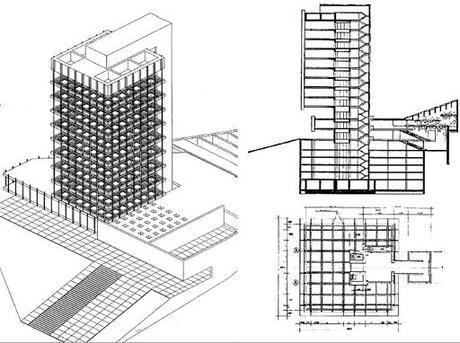 Torre Castelar de Rafael de la Hoz + Gerardo Olivares James y reforma de R. de la Hoz hijo