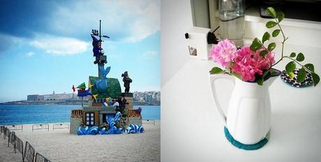 Llegó el verano Ribbet collage