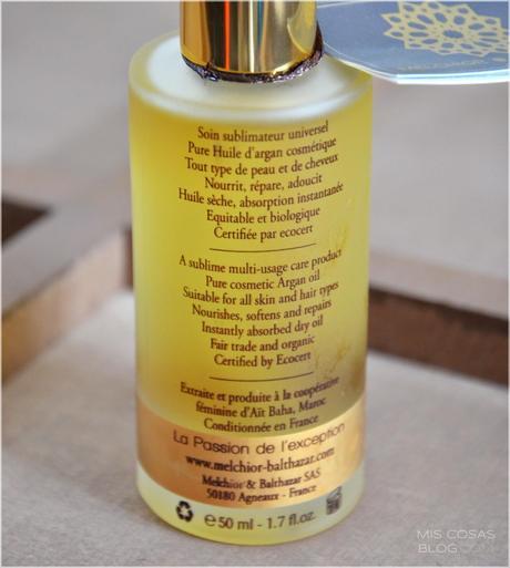 L’huile d’Argan Melchior & Balthazar · videoShopping