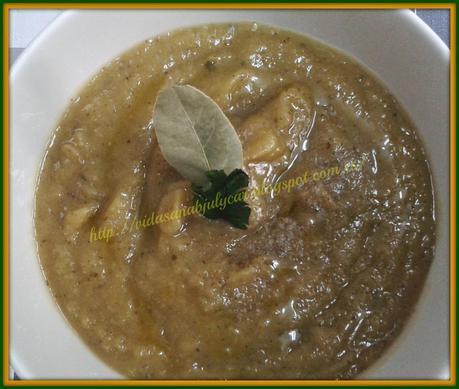 Crema de verduras ligera