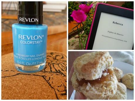 Scones, Rebecca y pinturas de verano