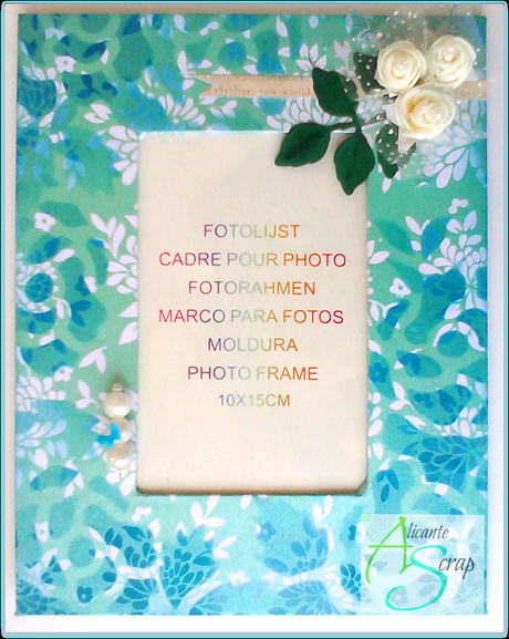❀ Portafotos alterado... un regalo perfecto! ❀ Portafotos alterado... un regalo perfecto!