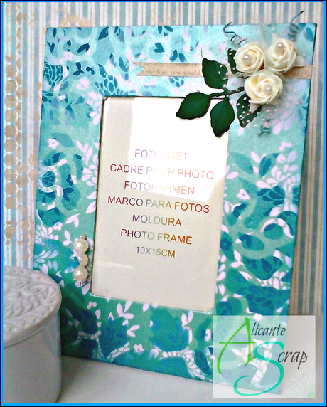 ❀ Portafotos alterado... un regalo perfecto! ❀ Portafotos alterado... un regalo perfecto!