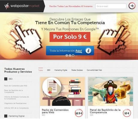 Webpositer lanza el primer market de servicios digitales para potenciar negocios online