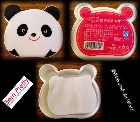 Quitaesmaltes osito panda de BPS