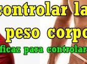 Cómo controlar grasa peso corporal