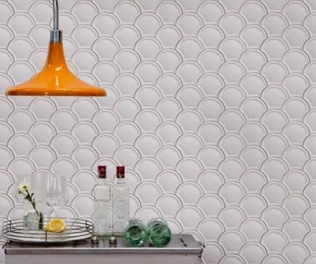 Mosaicos históricos en papel pintado