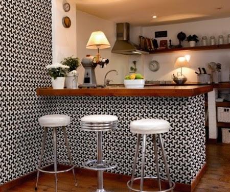 Mosaicos históricos en papel pintado