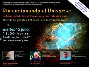Tertulia “Dimensionando el Universo” en la UdeC