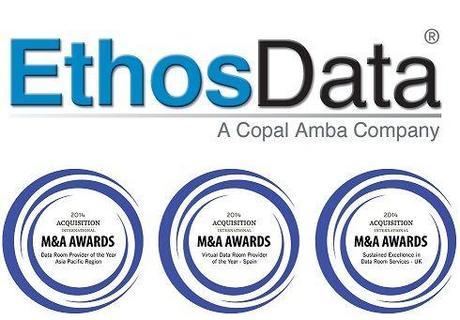 EthosData ganador de los premios internacionales 2014 M&A Awards