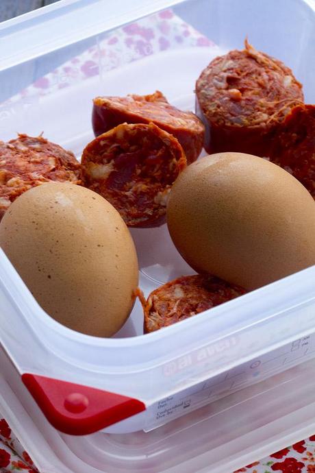 Macarrones con sabor a chorizo sin chorizo