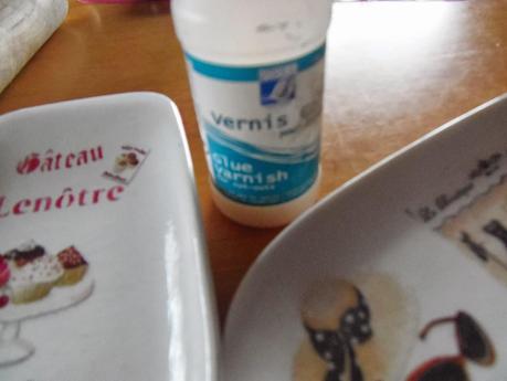 hoy horneamos...decoupage!!