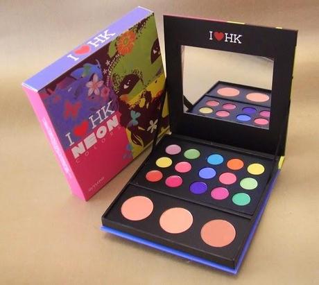 “I Love HK Neon Colors” de GUYLOND – una paleta de sombras neón perfecta para el verano