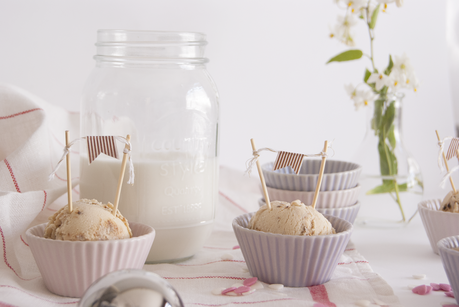 Helado de capuccino