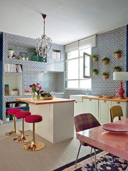 decoracion-de-la-cocina-living-pink