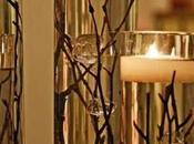 Unas velas preciosas flotantes