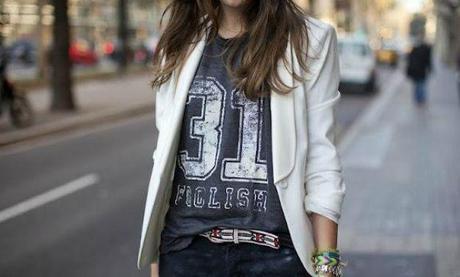 LRG Magazine - Be Sporty be CHIC - Combinacion Camiseta Sporty College Americana LRG Magazine - Be Sporty be CHIC - Combinacion Camiseta Sporty College Americana