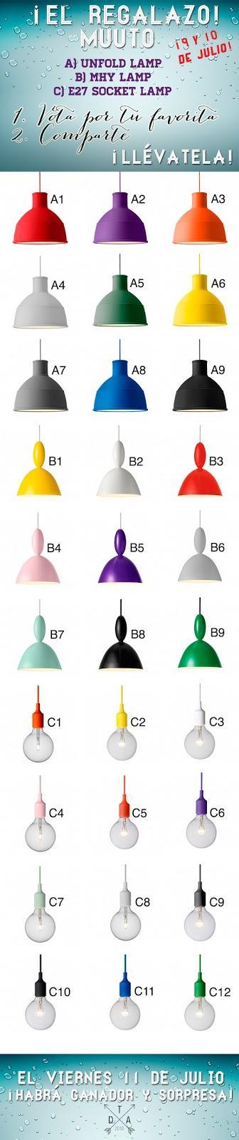 ¡Sorteamos una lámpara de Muuto! Sorteo Muuto