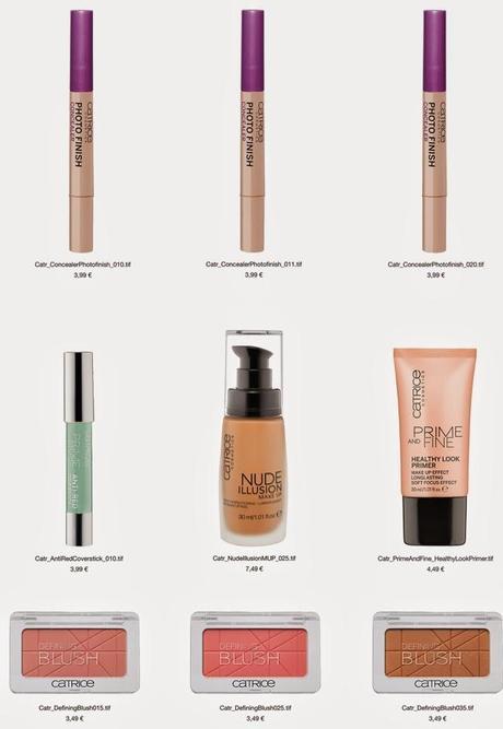 los nuevos productos para el lineal fijo de CATRICE