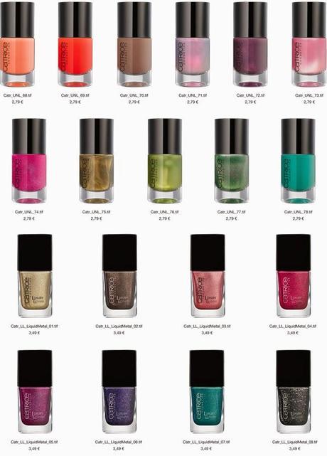 los nuevos productos para el lineal fijo de CATRICE