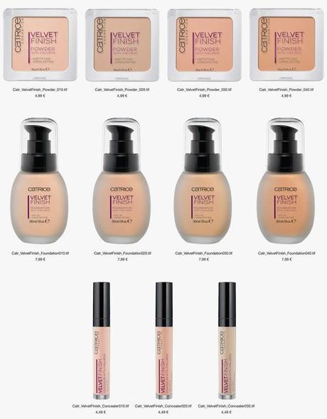 los nuevos productos para el lineal fijo de CATRICE