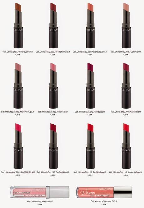 los nuevos productos para el lineal fijo de CATRICE