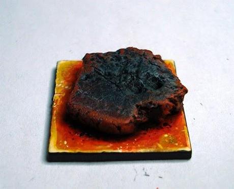 Hielo y Acero: TUTORIAL DE PINTURA DE PEANAS CON LAVA