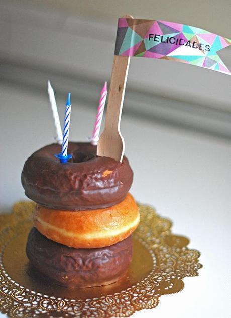 doughnut cake in two minutes
