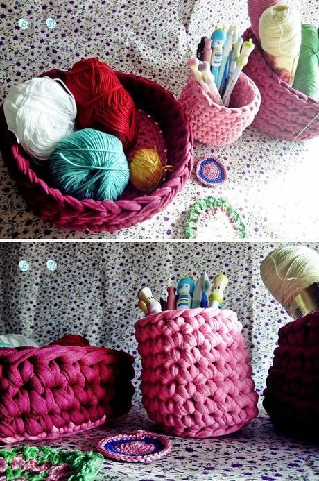 Cestos de trapillo VI