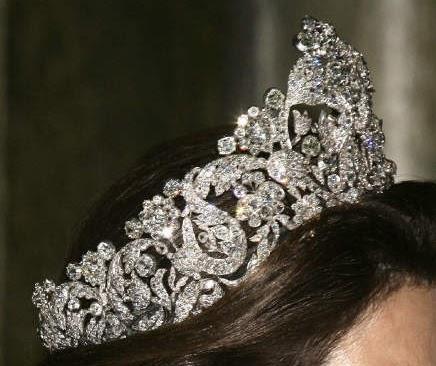 Tiara de Braganza - Casa Real de Suecia