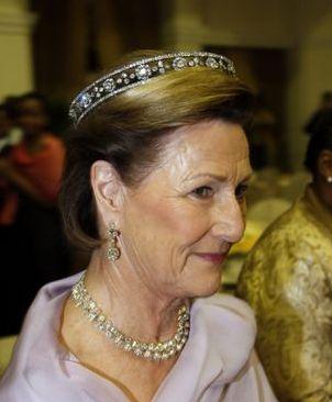 Tiara de las Cruces de Malta - Casa Real de Noruega