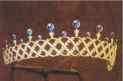 Tiara enrejada de Chaumet - Casa Gran Ducal de Luxemburgo