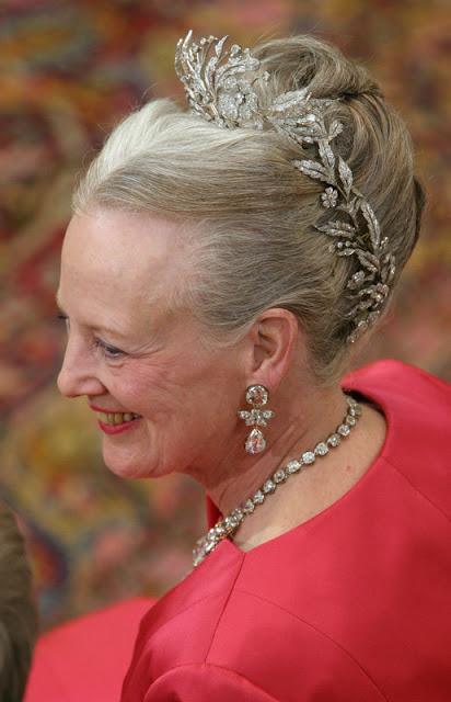 Tiara Floral - Casa Real de Dinamarca