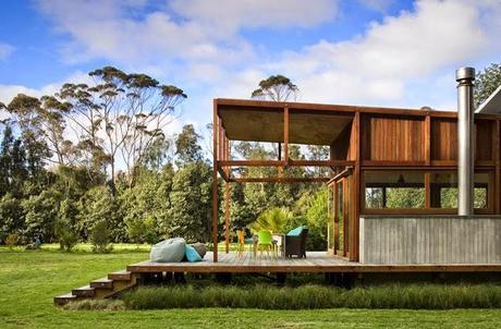 Casa de Madera en Nueva Zelanda