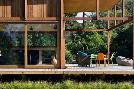 Casa de Madera en Nueva Zelanda