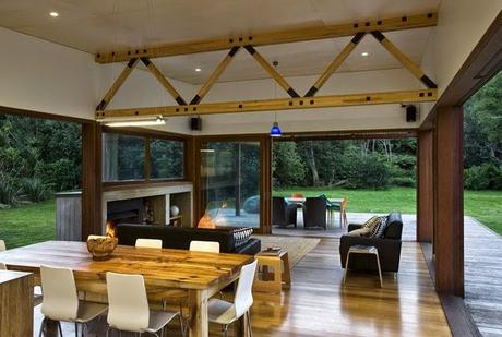 Casa de Madera en Nueva Zelanda