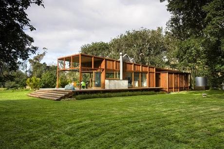 Casa de Madera en Nueva Zelanda