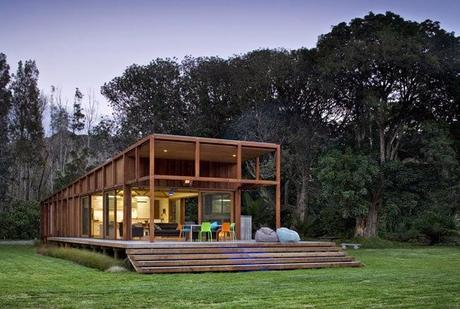 Casa de Madera en Nueva Zelanda