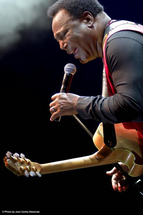 FOTO: GEORGE BENSON: Fotos del concierto Jardins Palau Reial de Pedralbes (Barcelona)